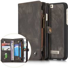 CaseMe Mobiltillbehör CaseMe Multi-slot Plånboksfodral iPhone 6 Plus/6S Plus grå