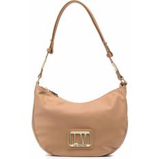 Love Moschino Håndtasker Love Moschino Hobo Bags Borsa Nylon beige Hobo Bags for ladies