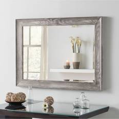 Yearn Mirrors Yearn Rustic Grey 102X74Cm Wall Mirror