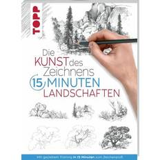 Bücher Die Kunst des Zeichnens 15 Minuten Landschaften