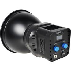 Sirui 60 W LED-videolampa, 2800 K–7000 K tvåfärgat kontinuerligt ljus för fotografering, CRI 96 TLCI 98 12 inbyggda FX, ultrasilent studiolampa med Bowens Mount för utomhusfotografering, med app