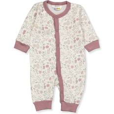 S Jumpsuits Joha Pysjamas ull/bambus "Flowers" Rose AOP