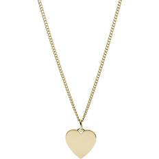 Fossil Damen Halsketten Fossil Kette VINTAGE ICONIC JF03080710 gold