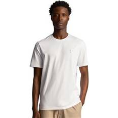 Lyle & Scott T-shirts Lyle & Scott Mens White Tonal Eagle T-Shirt