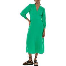 Green - Woman Dresses Whistles Sula Midi Dress, Green