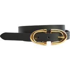 Reiss Bailey Slim Leather Belt