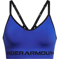 Blue - Hiking Bras Under Armour Seamless Low Long Women's Sports Bra AW23