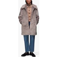 Whistles Imogen Faux Fur Coat