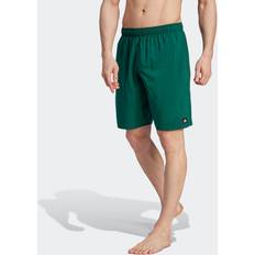 adidas Solid CLX Classic-Length Badshorts Collegiate Green Black