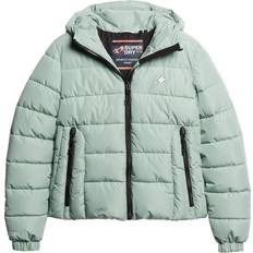 Long Jackets Superdry Hooded Spirit Sports Puffer Jacket