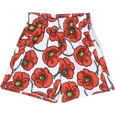 Kenzo Kenzo Kids floral-print shorts kids Cotton/Polyester/Cotton yrs White