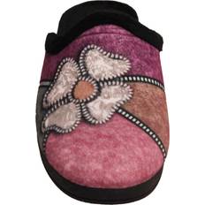 Sleepers Kimberly Flower Trim Mule