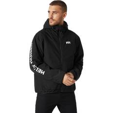 Helly Hansen Ervik Insulated Regnjakke Herre Sort