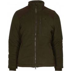 Pinewood Harriette vadderad fleecejacka dam, Green/Suede Brown