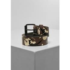 Unisexe Ceintures Urban Classics Synthetic Leather Camo Browncamo Ceinture - Marron