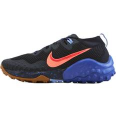 Schoenen Nike Wildhorse 7 Women's Trail Runn - Black/Bright Mango/Lapis-Light