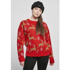 Oro Suéteres Urban Classics Sudadera Oversize Christmaser - Rouge