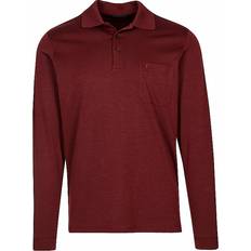 5XL - Unisex Polotrøjer RAGMAN Bluser T-shirts - Vinrød