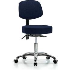 Navy blue office chair Blue Ridge Adjustable Height Swivel Navy Office Chair