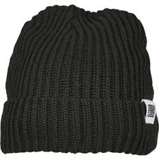 Urban Classics Fisherman Beanie Winter Hat - Black