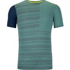 Ortovox 185 Rock'N'Wool Short Sleeve Merino base layer XL, turquoise