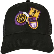 Cayler & Sons Unisex Patches Trucker Baseball Cap, Svart/Mc, Size, Svart/Mc, En