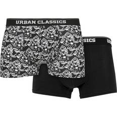 5XL Sous-vêtements pour hommes Urban Classics boxers organic (Grandes tailles) - Noir