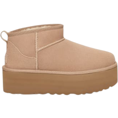 Wolle Schuhe UGG Classic Ultra Mini Platform - Sand