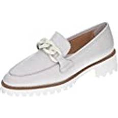 Weiß Hausschuhe Ara Damen Kent Slipper, Cream, Schmal