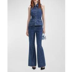 Damen - Denim/Jeansstoff Jumpsuits & Overalls Self-Portrait Jumpsuit aus Denim blau