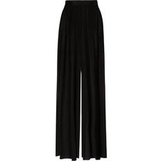 Chiffon Trousers & Shorts Dolce & Gabbana Silk chiffon wide-leg pants