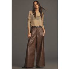 Donna - Pelle Pantaloni Agolde Dale Wide Leg Carpenter Trouser - Brown