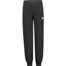 Trainingsbekleidung Hosen NIKE Kid's Sportswear Club Fleece Joggers - Black/White (FD3008-010)