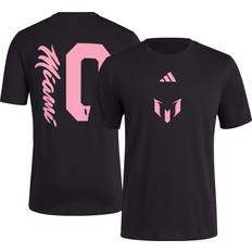 adidas Messi Tee Black Mens