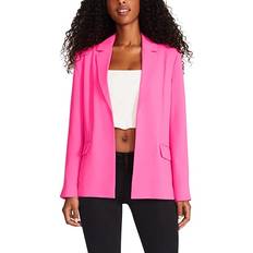 Red Blazers Steve Madden Payton Blazer Hot Pink Women's Clothing Pink