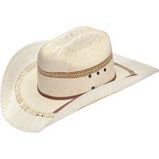 Caps Ariat Bangora Straw Hat- Men's Tan Brown 1/8