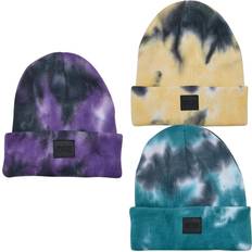 Kid's Tie Dye Beanie - Multicolour