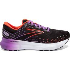 Brooks Glycerin 20 Neutral Running Shoe - Black/Bellflower/Fiesta