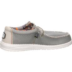 Hey Dude Men Sport Shoes Hey Dude Wally Sox Shoes Asphalt, Asphalt