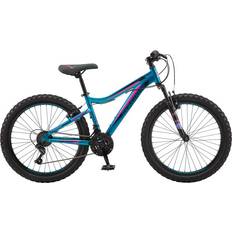 Mountain bikes women Mongoose Girls Flatrock 24" - Aqua Or Turquoise Women's Bike