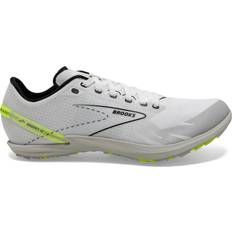 Brooks 44 Zapatillas Brooks Draft XC Spikeless Blanco Negro Amarillo - White