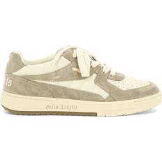 Palm Angels University Low Top Auth Suede Sneakers - Beige