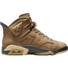 Brown - Women Sneakers Nike Air Jordan 6 GTX W - Brown Kelp/Shadow Brown/Court Purple/Team Gold