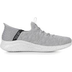 Ajuste Ancho Zapatillas Skechers Herren Ultra Flex 3.0 Right Away Gray Mesh/Trim