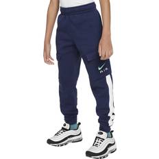 Nike Air Swoosh Fleece Cargo Joggers Junior, Midnight Navy/Summit White 13-15Y