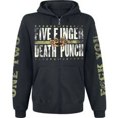 Five Finger Death Punch Locked & Loaded Hooded zip black