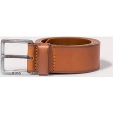 Men Belts BOSS Leather Jeeko Belt Brown