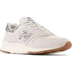 New Balance 997H Lace Up Running Sneakers - Grey Matter Animal Print - Women's