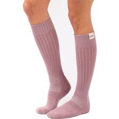 Damen - Natur Socken Eivy Rib Wool Socks Faded Woodrose rosa