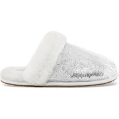 Silver - Women Slippers UGG Scuffette II Mirror Ball - Silver